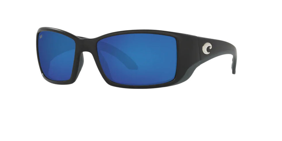 Costa Blackfin Matte Black with Blue Mirror 580G Lens