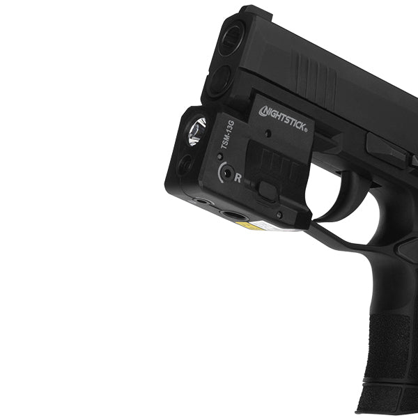 NightStick TSM-13G, Rechargeable Sub-Compact Weapon-Mounted Light w/ Green Laser - Fits Sig Sauer P365 FINAL SALE