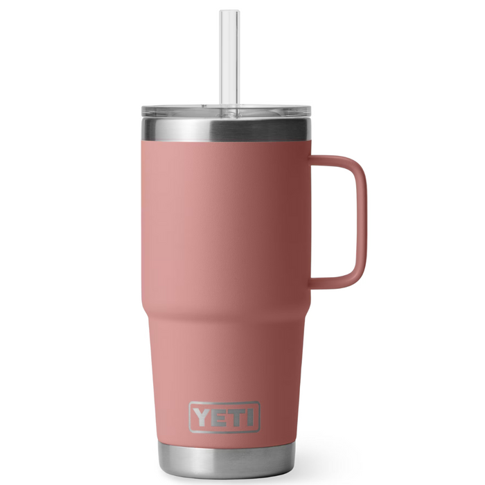 Yeti Rambler 25oz Straw Mug