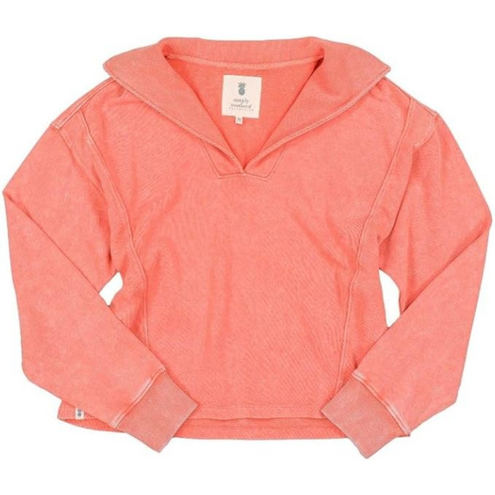 Simply Southern Women's Terry Pullover 0224-PULL-TRY