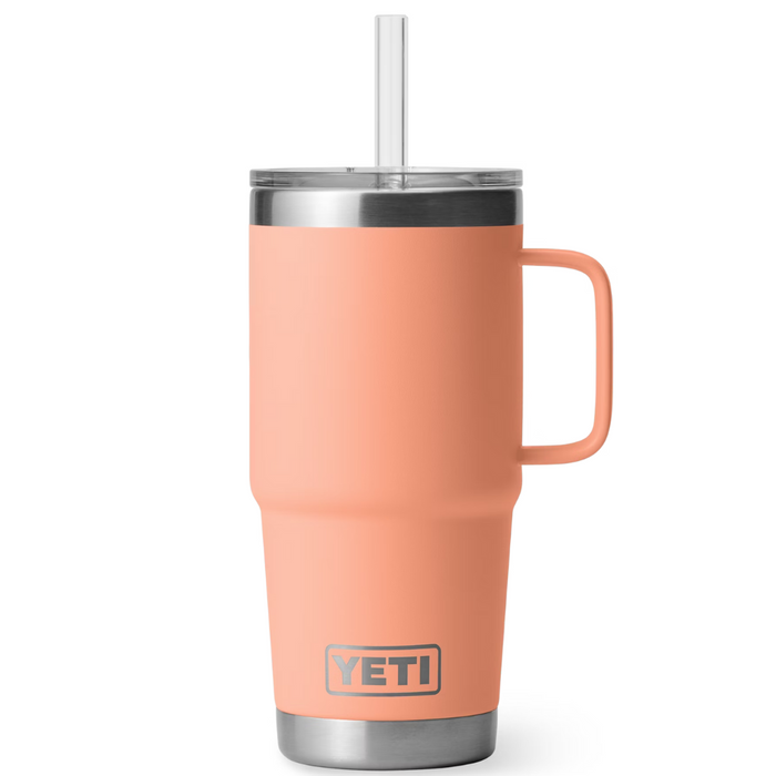 Yeti Rambler 25oz Straw Mug