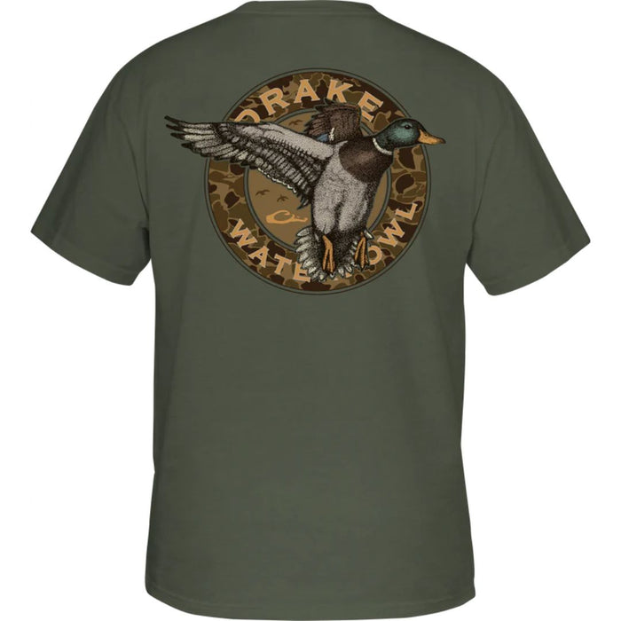 Drake Circle Mallard T-Shirt DT9860