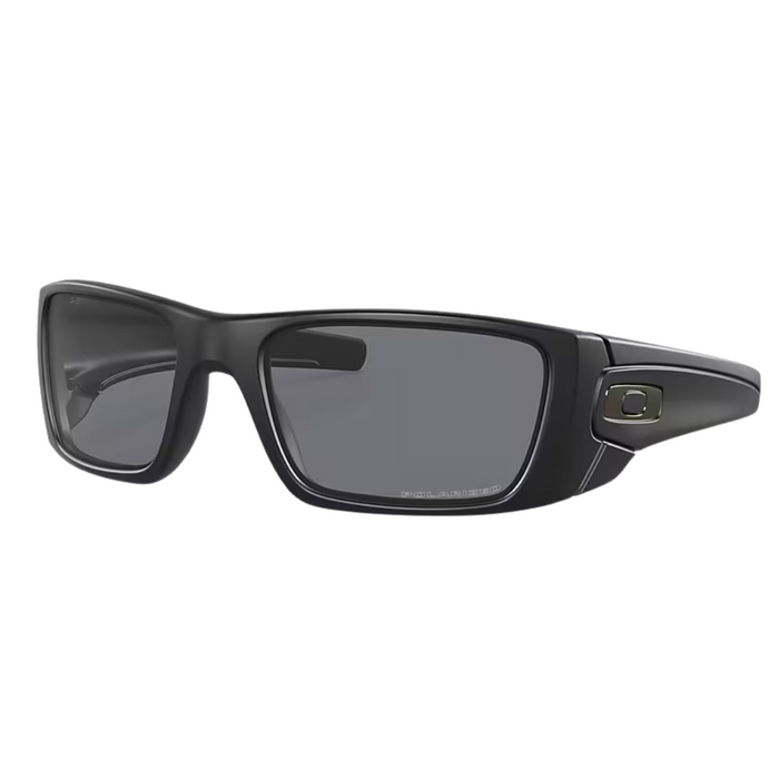 Oakley Fuel Call Matte Black with Grey Polarized Injected Lens