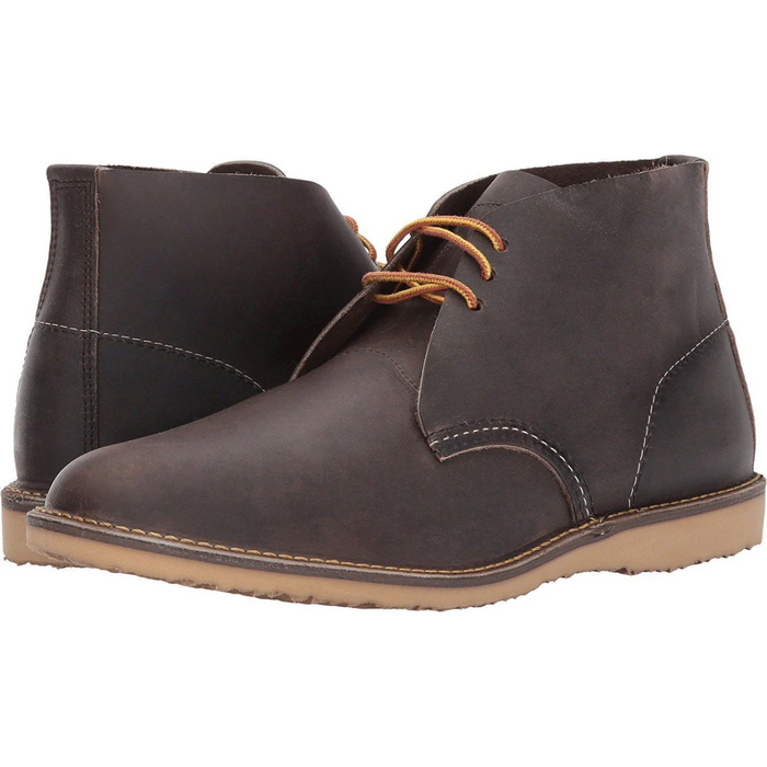 Red Wing Weekender Chukka in Concrete Rough & Tough Leather 3324