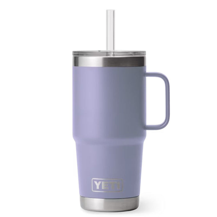 Yeti Rambler 25oz Straw Mug