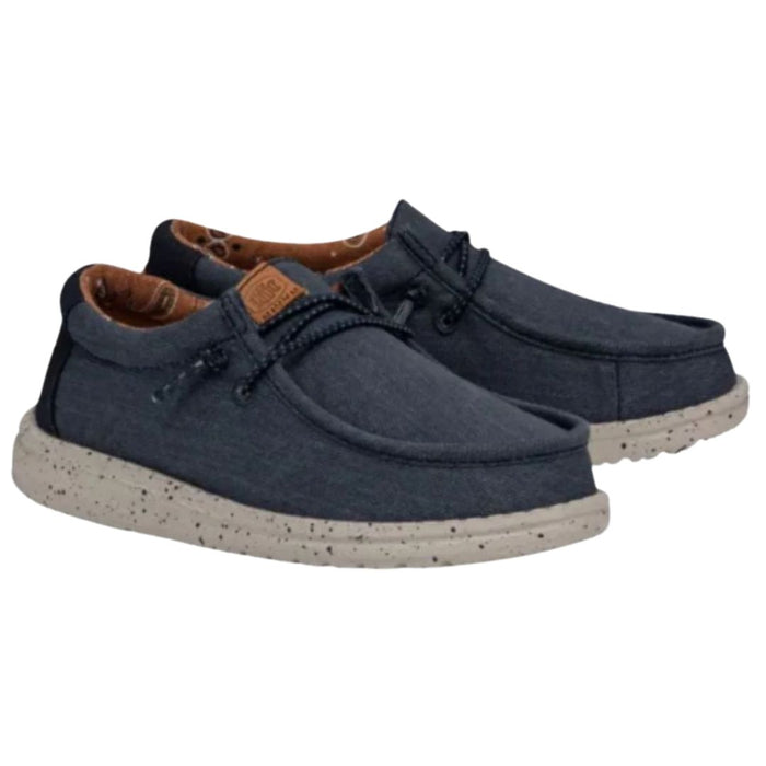 HeyDude Youth Wally Washed Canvas 40567