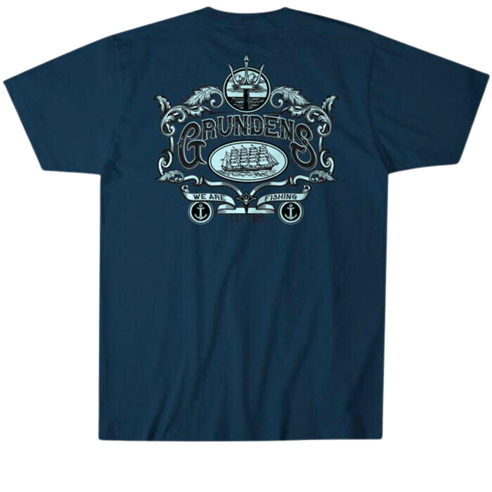 Grundens Men's Crest Short Sleeve 50199 FINAL SALE