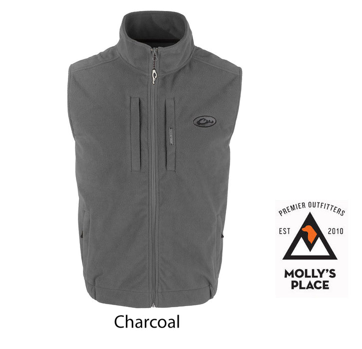 Drake Windproof Fleece Layering Vest DW160