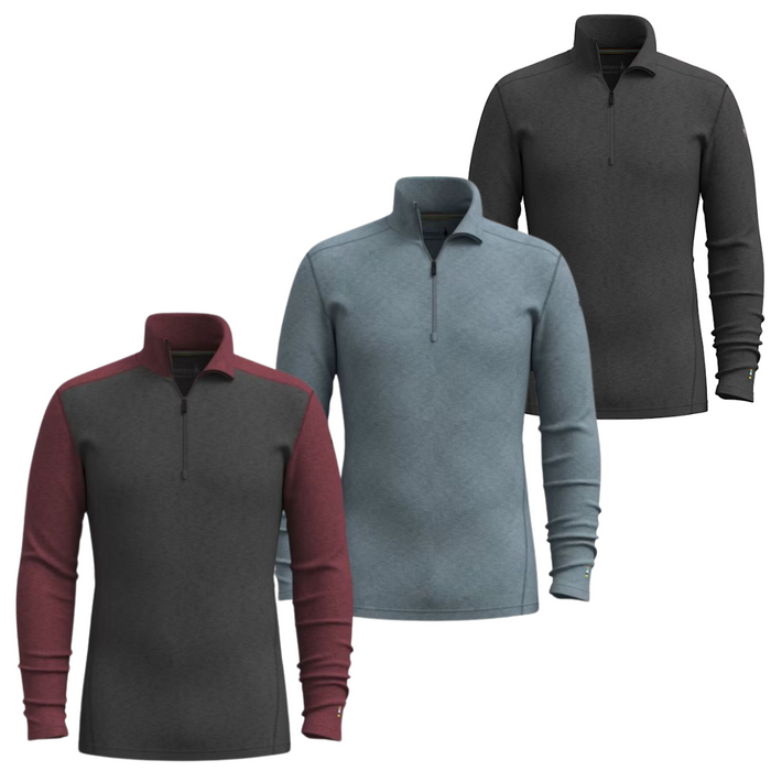 Smartwool Men's Classic Thermal Merino Base Layer 1/4 Zip SW002821