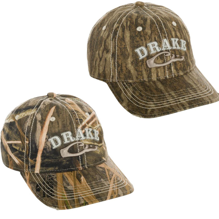 Drake Distressed 6-Panel Ball Cap DH4165