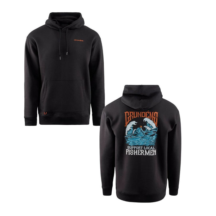 Grundens Displacement DWR Hoodie Support Local Fishermen 50506