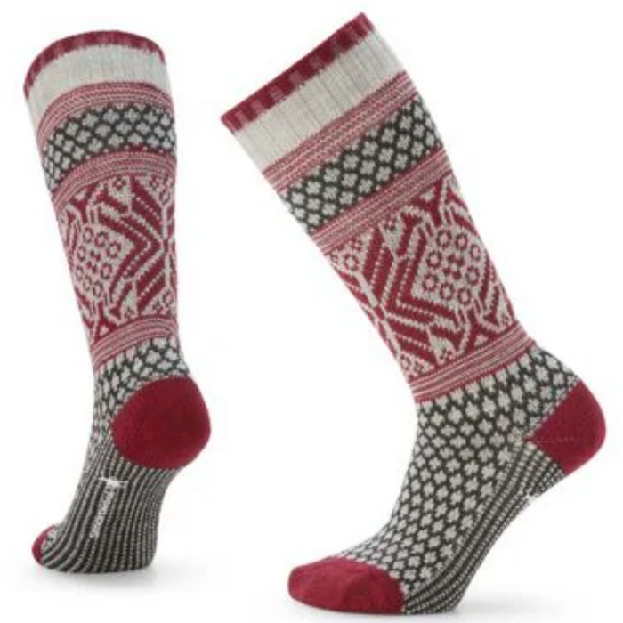 Smartwool Everyday Popcorn Snowflake Pattern Crew Socks SW001846