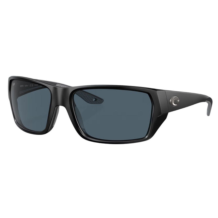 Costa Tailfin Matte Black with Gray 580P Lens