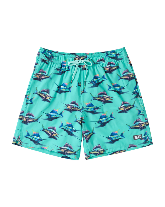 Saxx Oh Buoy 2N1 Stretch Swim Volley 7" with Liner SXSW04L