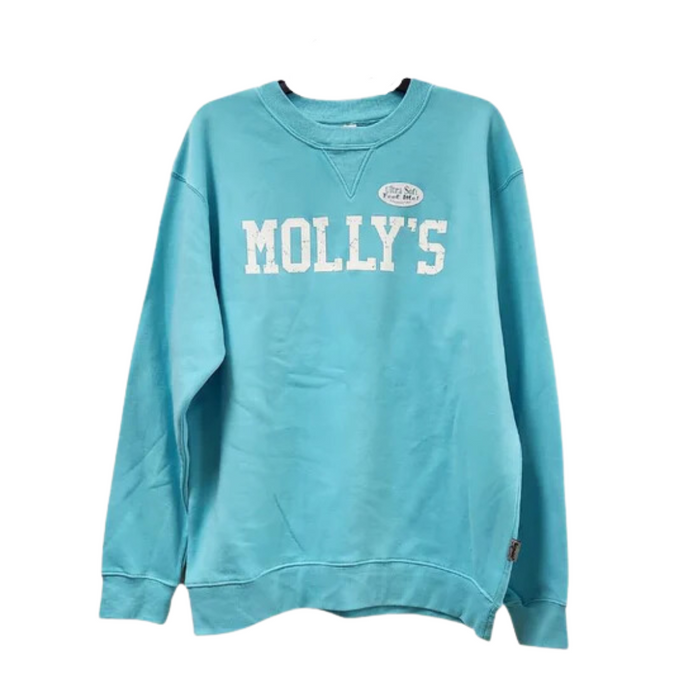 Molly's Place Burn Wash Fleece Crewneck