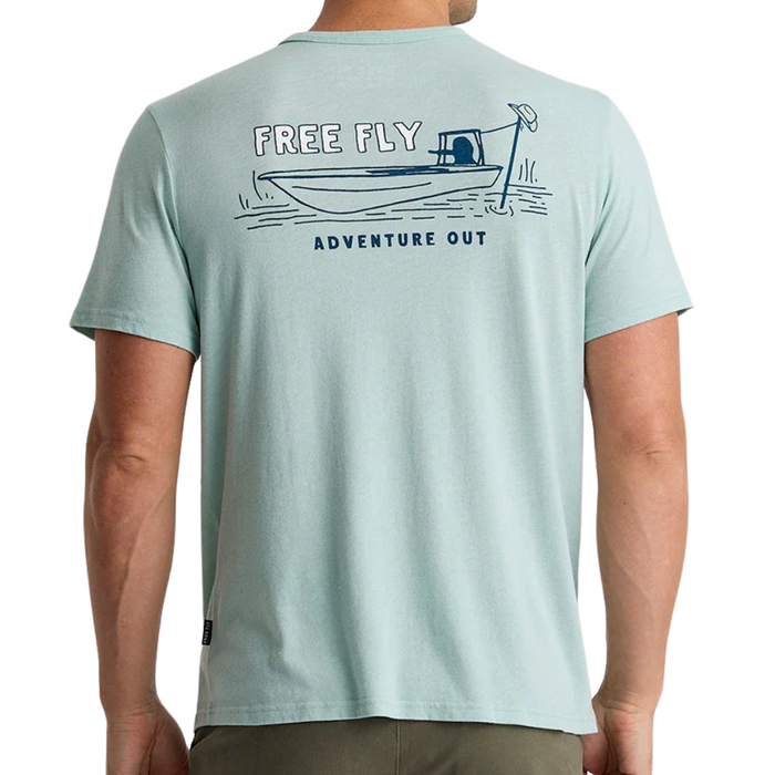 Free Fly Men's Lazy Tide Pocket Tee MGRLZT