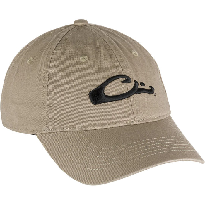 Drake Cotton Twill Large Logo Cap DH4080