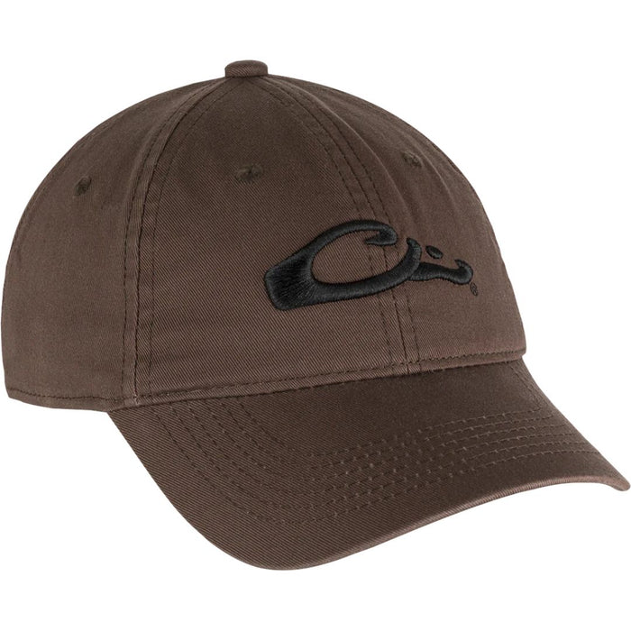 Drake Cotton Twill Large Logo Cap DH4080