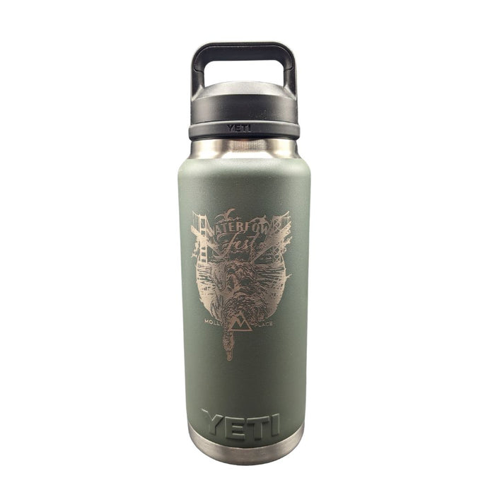 Yeti Rambler 36oz Bottle Chug