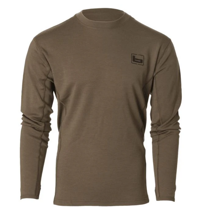 Banded Men's Base Wool Crew Top Long Sleeve- 230 Gram Insulation B1030018