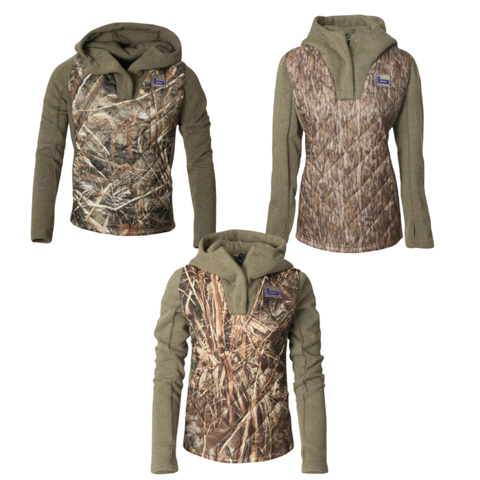 Banded Womens Kinetic Hybrid Hoodie B2050003