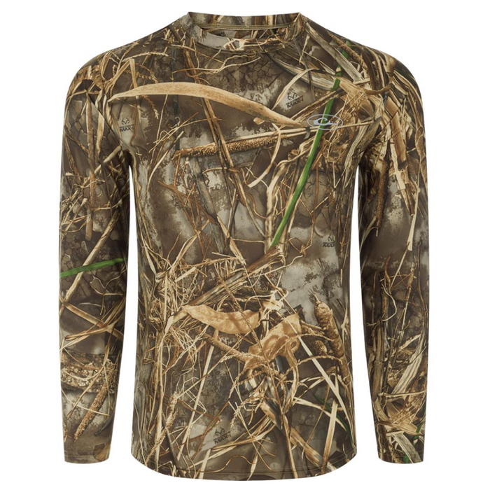 Drake Est Camo Performance Crew Long Sleeve DW1505