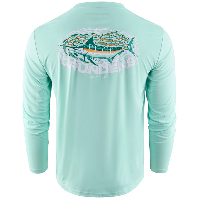 Grundens Men's Marlin Magic Long Sleeve Tech Tee 50473