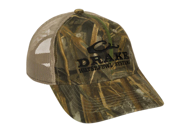 Drake Mesh-Back Camo Cap DW1670