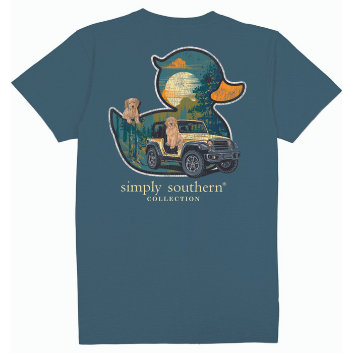 Simply Southern Women's Short Sleeve Duck Tee SS-DUCK