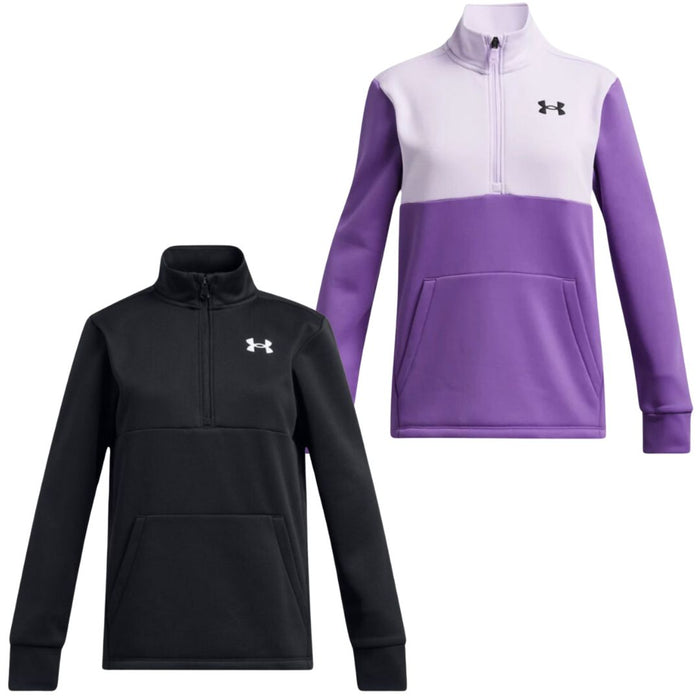 Under Armour Girls' Armour Fleece® ½ Zip Hoodie 1386522