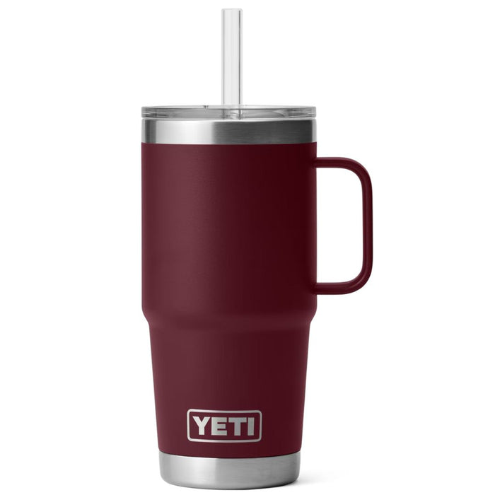 Yeti Rambler 25oz Straw Mug