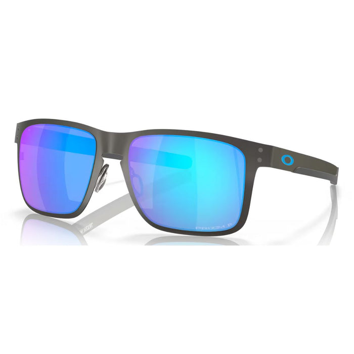 Oakley Holbrook Metal Matte Gunmetal Frame Prizm Sapphire OO41230755