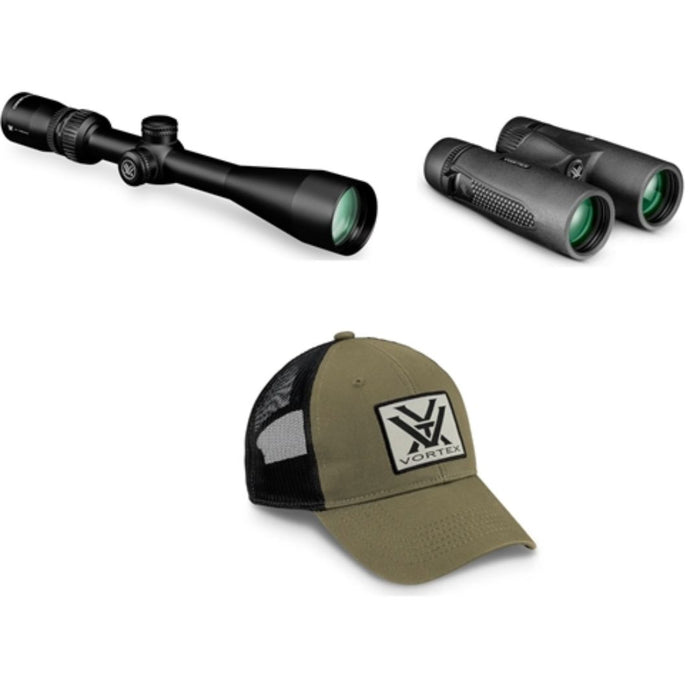 Vortex Copperhead 4-12x44 Riflescope 10x42 Binocular Bundle- BNDL-CPH-RF-BINO