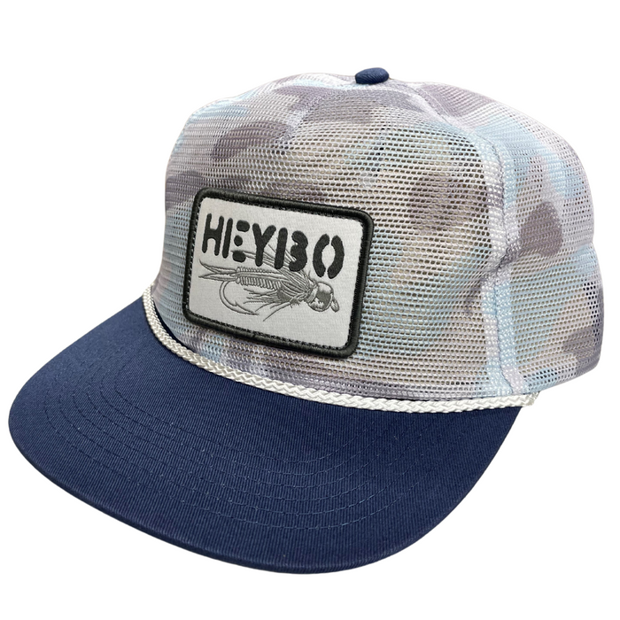 Heybo Fly Camo Mesh Rope Hat HEY7531