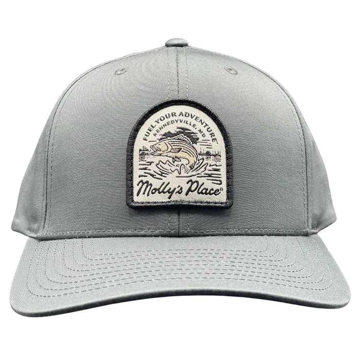 Molly's Place Striper Patch Hat