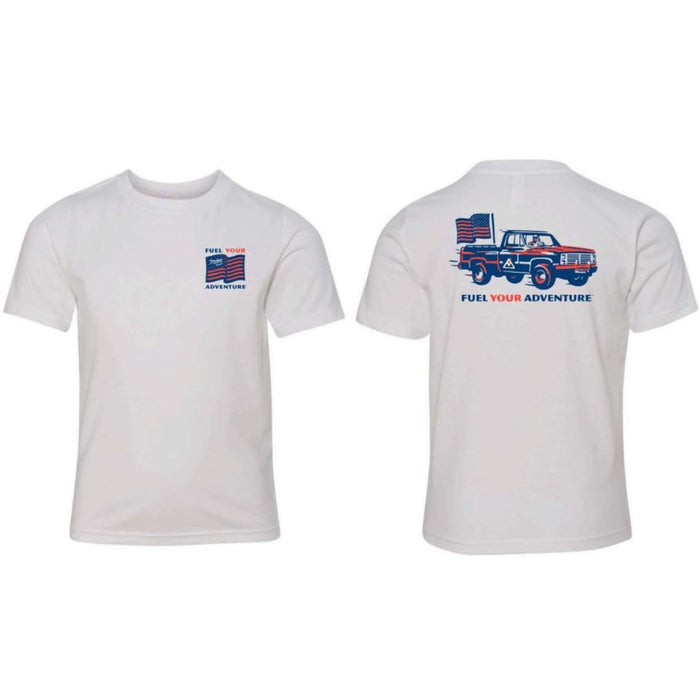 Molly's Place Youth Short Sleeve Patriot Truck Shirt