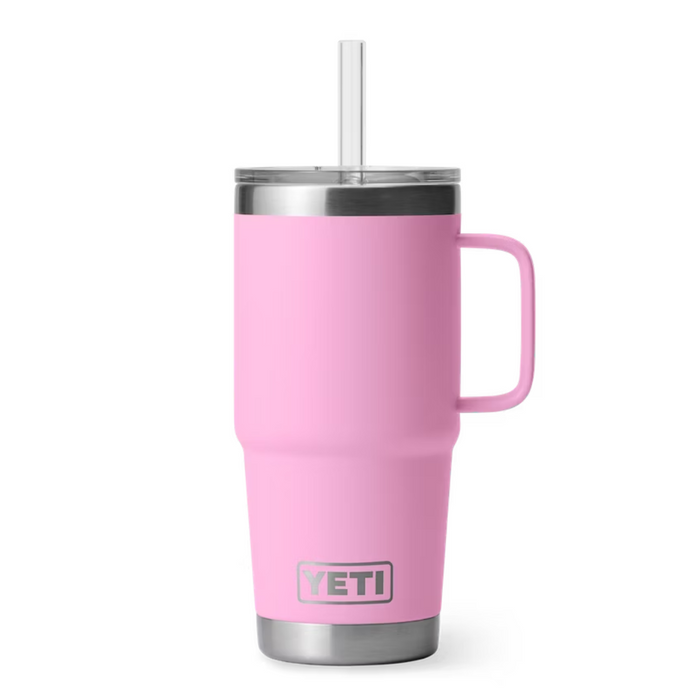 Yeti Rambler 25oz Straw Mug