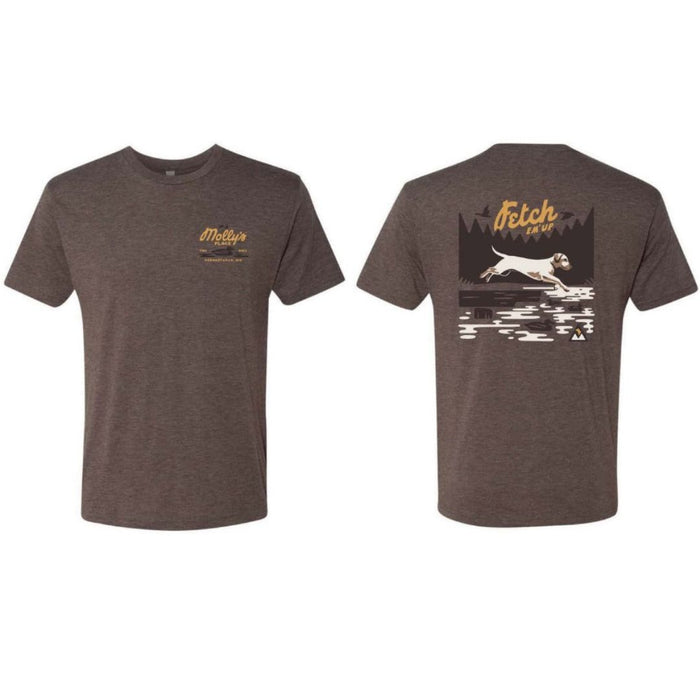 Molly's Place Short Sleeve Fetch 'Em Up Shirt