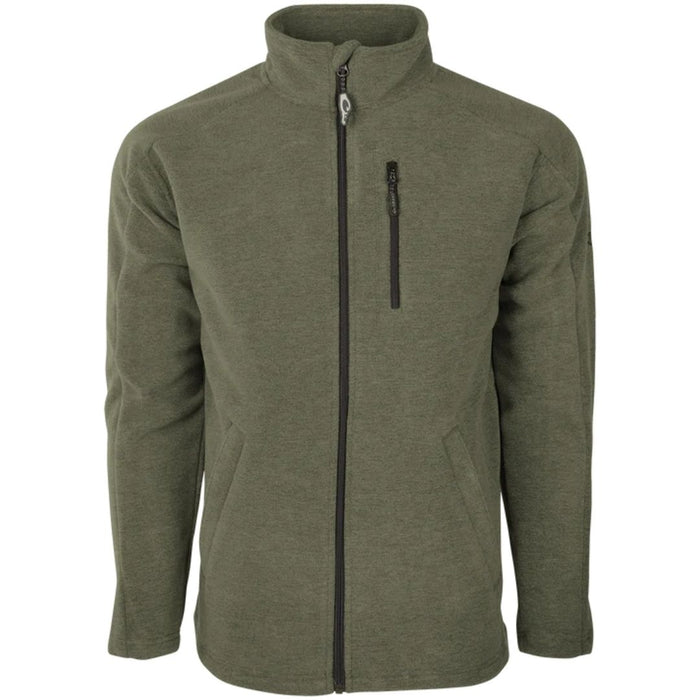 Drake Men's Heathered Windproof Full Zip DW8500