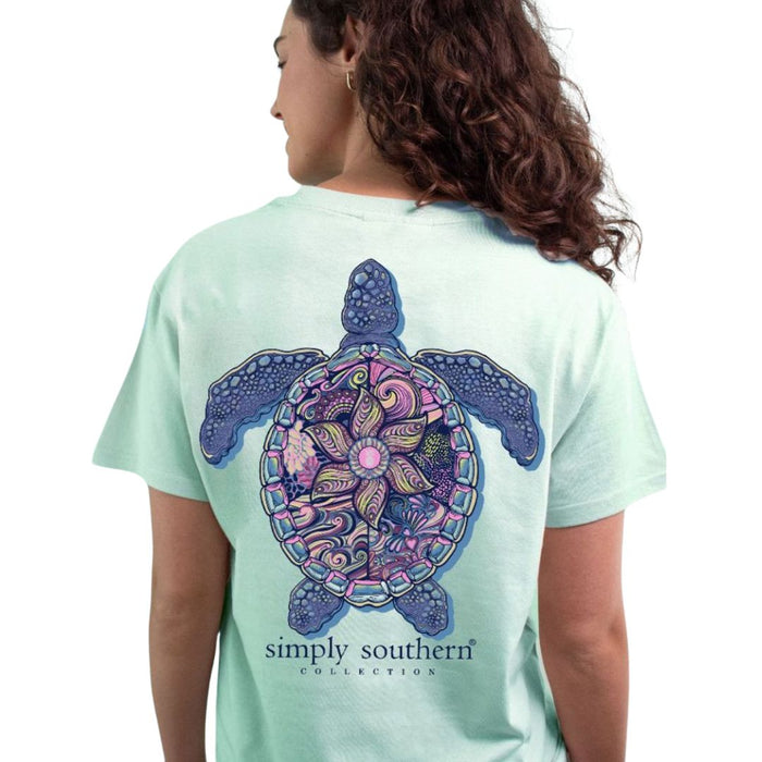 Simply Southern Mandala Turtle TShirt