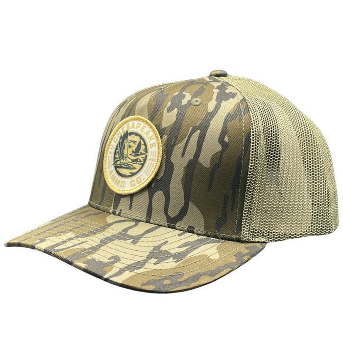 Molly's Place Chesapeake Ammo Co Mossy Oak Bottomland Hat